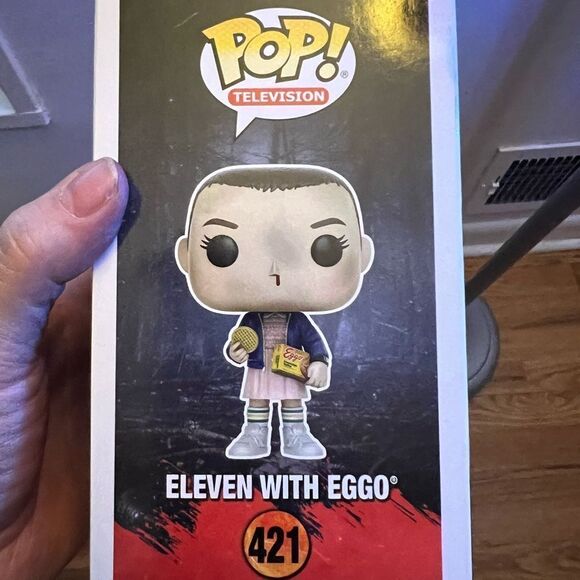 Funko Pop Exclusiveive Eleven With Eggos Stranger Things  Vinyl Figure - Picture 6 of 7